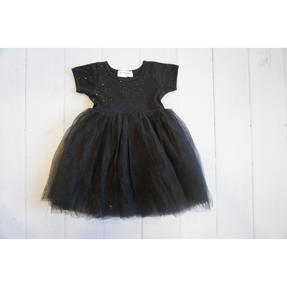 Mud Kingdom Sparkly Girls Tutu Dress Princess Plain Cute - Size 2T - Picture 8 of 8